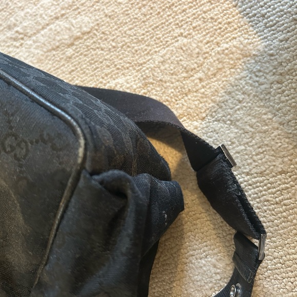 Gucci Black Diaper Bag